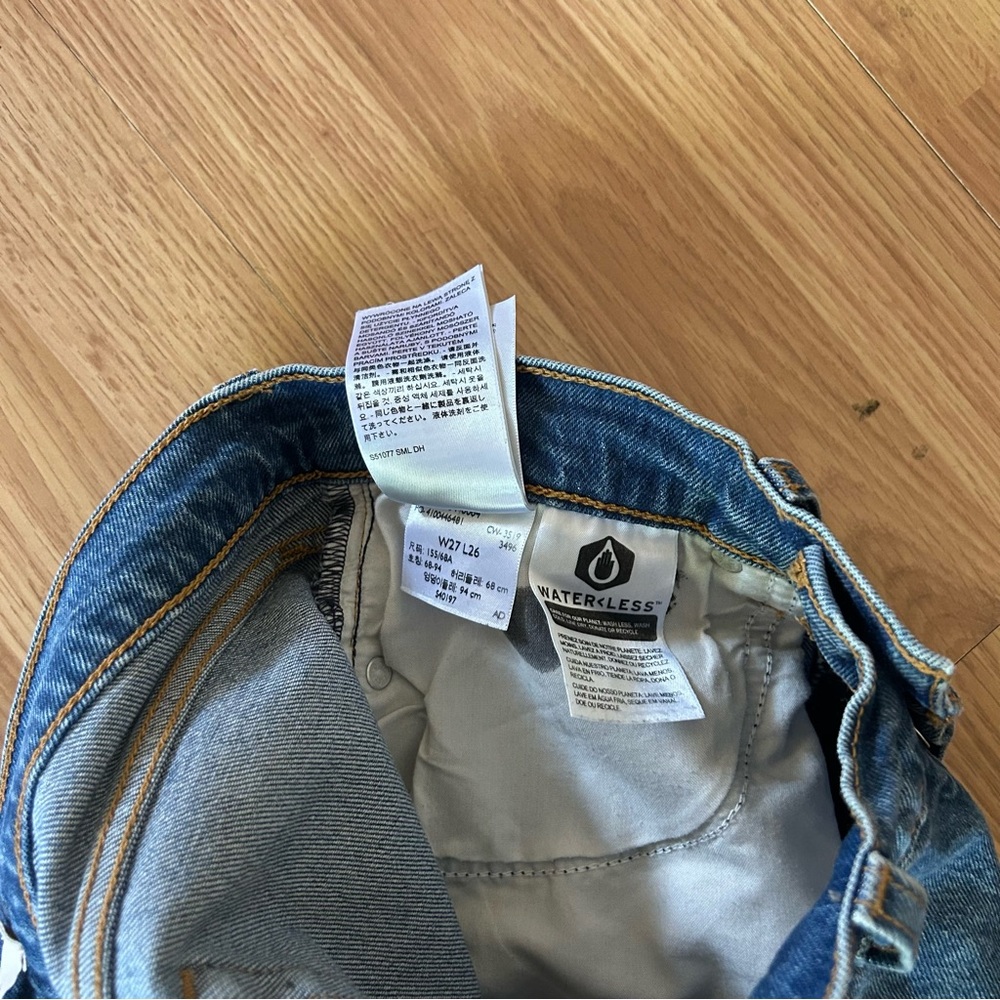 Levi's 501 wedgie straight Jeans - Picture 4 of 5